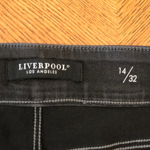 Liverpool The Slim Grey Pull On Jeans Size 14 - Picture 9 of 10